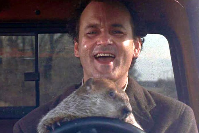 Groundhog phil over same holiday film reviews forced live will
