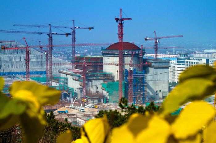 Nuclear china power reactor plants guangdong first made online complex energy taishan construction another under where bangkokpost goes hualong edf