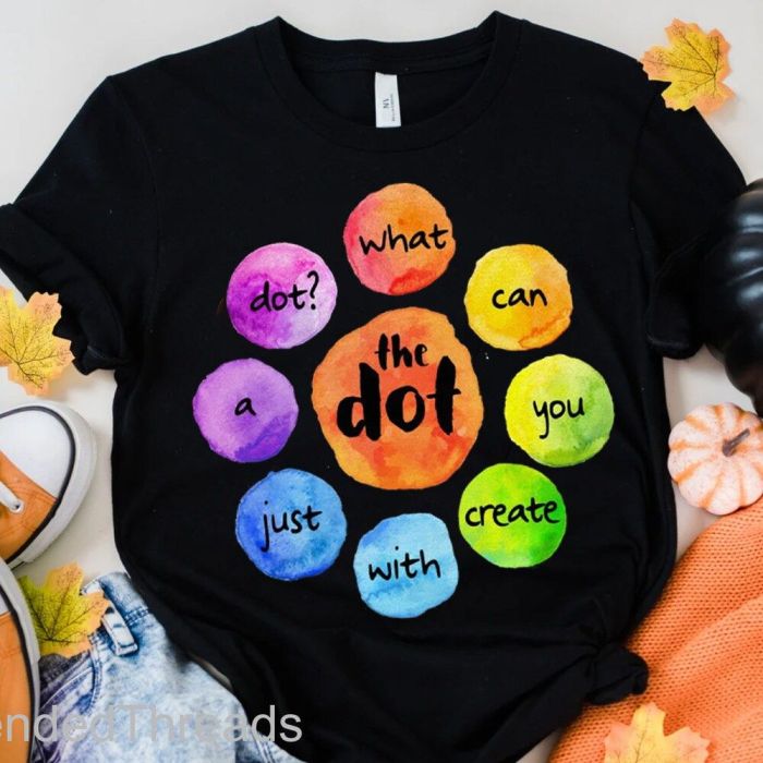 Dot day shirt ideas diy+110%