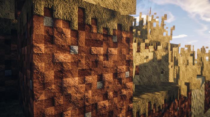 Minecraft 3d texture pack blocks resource default